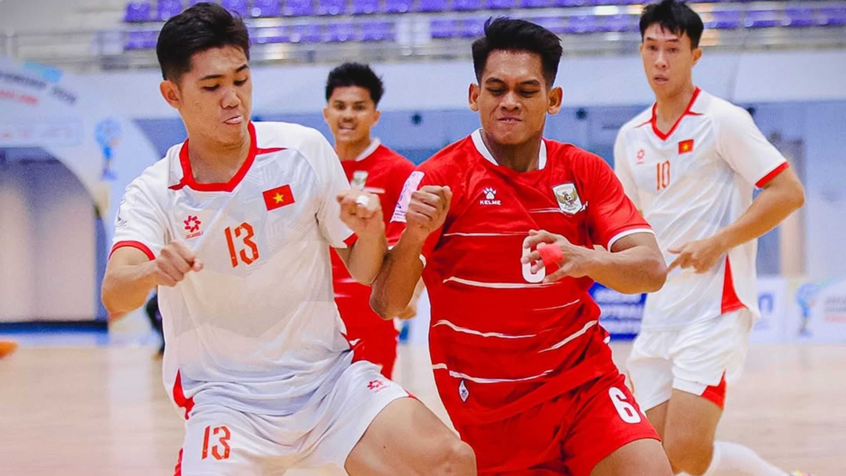 Timnas Futsal Indonesia Kunci Tiket Final Usai Singkirkan Vietnam 3-2